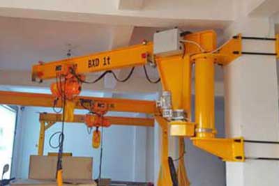 Wall-Mounted Jib Cranes: