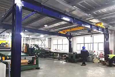 Top Running Free-Standing Floor Mounted Bridge Cranes: