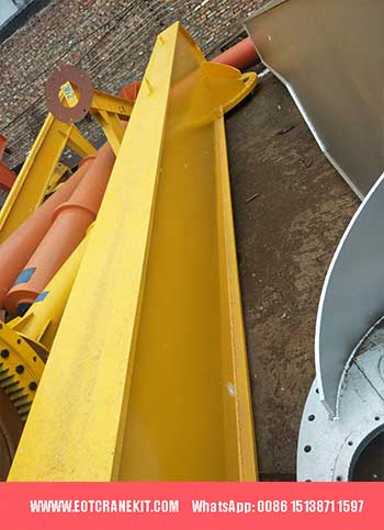 I beam cantilever of freestanding floor mounted jib crane 10 ton 