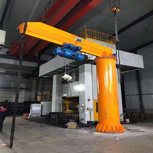 Medium-Duty Floor Jib Crane and Hoist Crane 10 Ton