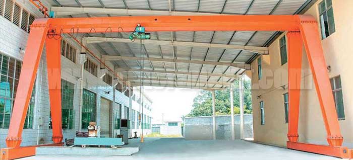 Full Gantry Crane with Single Girder: