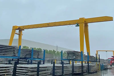 Cantilever Single Girder Gantry Cranes: