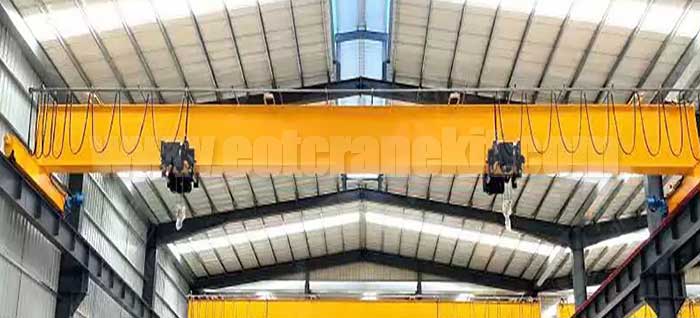 Single Girder Electrically Operated Overhead Travelling Crane: