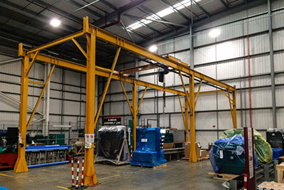 Double Cell Free Standing Gantry Crane: