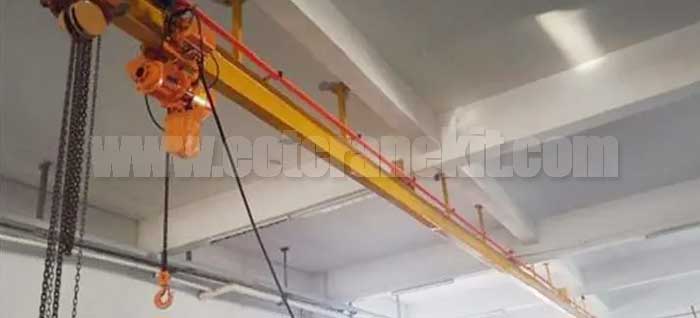 Top Running Single Monorail Crane: Top Running Single Monorail Crane: