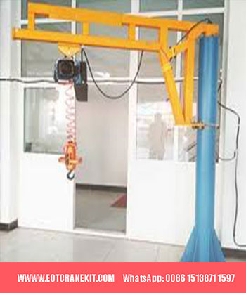 Truss Cantilever Jib Crane, free standing jib hoist crane system 
