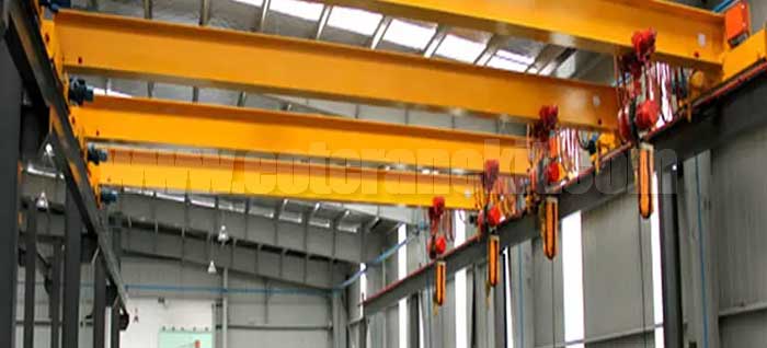 Electric Chain Hoist Top Running Sinlge Beam Overhead Crane: