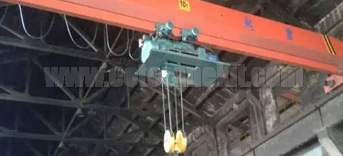 Top Running Single Girder Metallurgical Hoist Crane: Top Running Single Girder Metallurgical Hoist Crane: