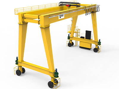 Rubber-Tired Grab Bucket Gantry Crane: Mobility Redefined