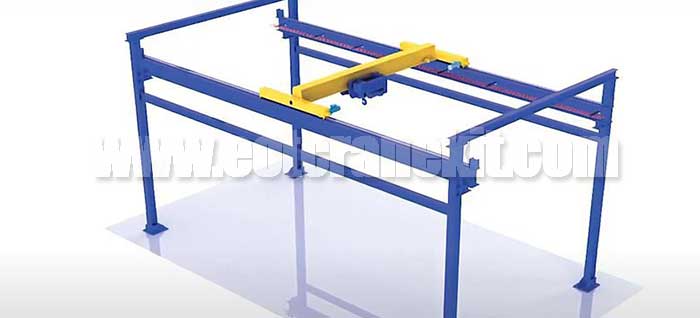 5. Freestanding 5 Ton Overhead Crane: