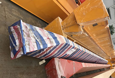 Main parts and components of single girder crane 5 ton for sale 