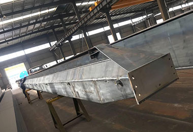Main girder and beam of to running single girder overhead crane for sale 