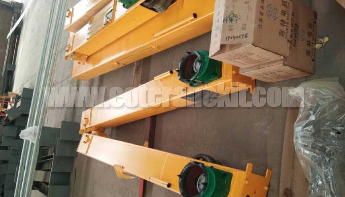 End carriages and end trucks for 3 ton overhead crane for sale Mexico 