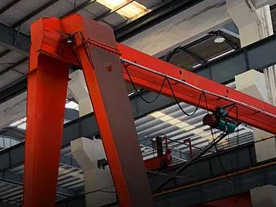 Electric Wire Rope Hoist Wall Mounted Gantry Crane: Electric Wire Rope Hoist Wall Mounted Gantry Crane:
