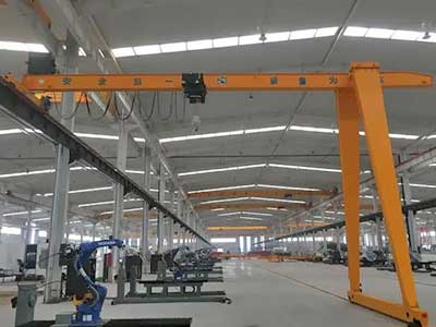 Single Leg Gantry Hoists: