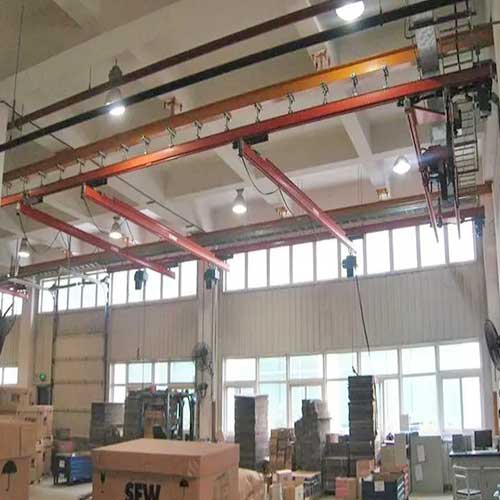 Celing mounted workstation crane