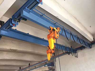 Double Girder Ceiling Mounted Bridge Cranes: