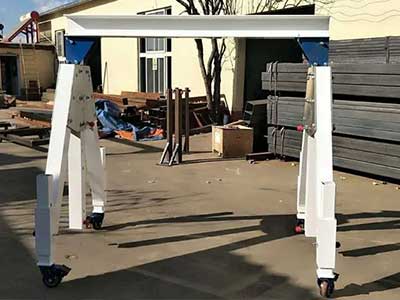 Aluminum Gantry Crane (5-ton): Aluminum Gantry Crane (5-ton):