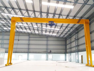 single girder gantry crane 5 ton