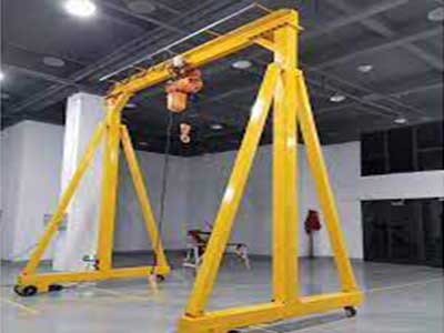 Steel gantry crane 5 ton