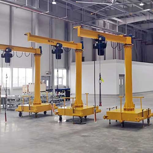 Portable Cantilever Hoist & Portable jib crane hoist 0.5T, 1T, 2 T