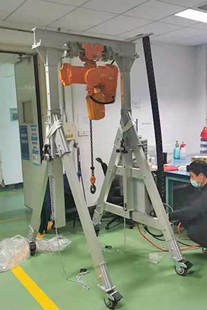 Explosion-Proof Portable Gantry on Wheels Explosion-Proof Portable Gantry on Wheels
