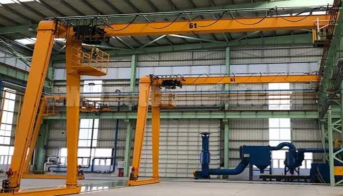 Indoor Semi-Gantry Crane: Indoor Semi-Gantry Crane: