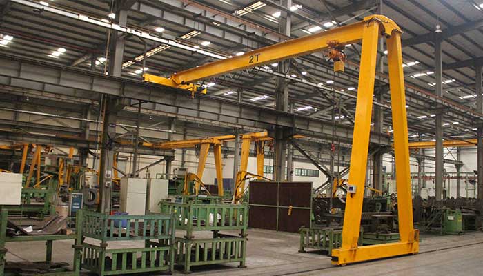 I-Beam Girder Semi-Gantry Crane: I-Beam Girder Semi-Gantry Crane: