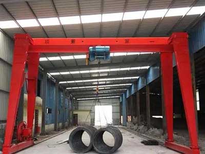 single girder indoor gantry crane for sale