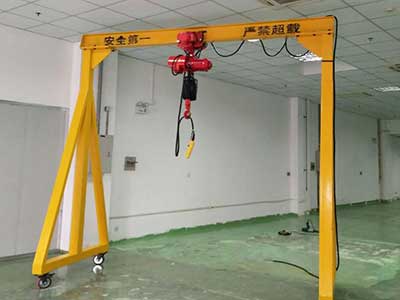 Fixed Height Portable Gantry Cranes Fixed Height Portable Gantry Cranes