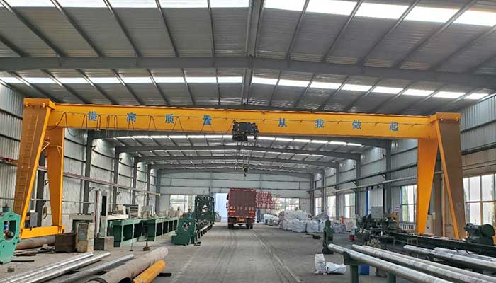 Single Girder Goliath Gantry Cranes: