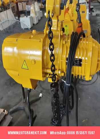 2 ton electric chain hoist for kbk crane system 