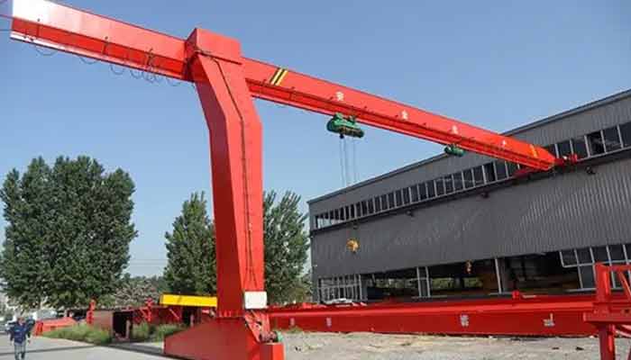 Fixed Cantilever Semi-Gantry Crane: Fixed Cantilever Semi-Gantry Crane: