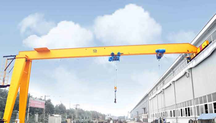 Adjustable Cantilever Semi-Gantry Crane: Adjustable Cantilever Semi-Gantry Crane: