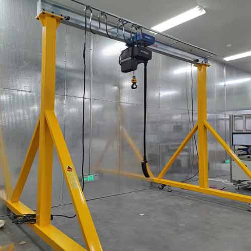 Clean Room Aluminum Gantry Cranes: