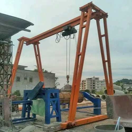 Rail-Travelling Portable Gantry Cranes