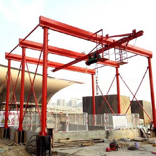 Small Free Standing Monorail Crane 