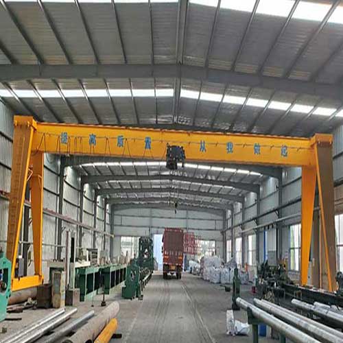 Single girder gantry crane for sale Russia 