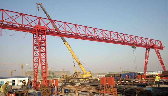 Single Girder Truss Girder Gantry Crane: