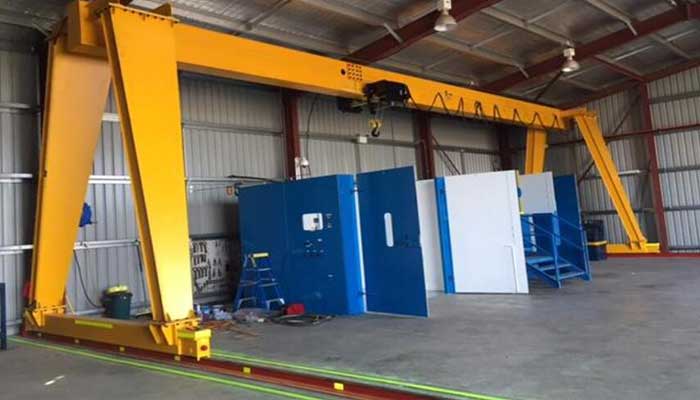 Single Girder Box Girder Gantry Crane: