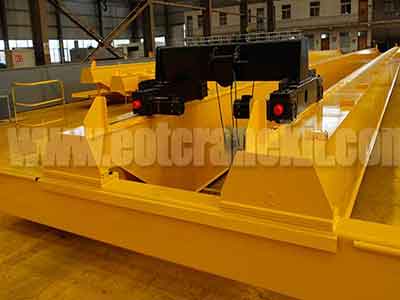 Box Girder Crane with Custom Rail Tracks:
