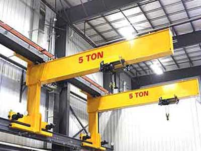 Jib Crane on Rail(Wall Travelling Jib Cranes ):