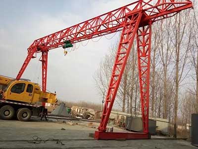 Truss Girder Gantry Rail Cranes:
