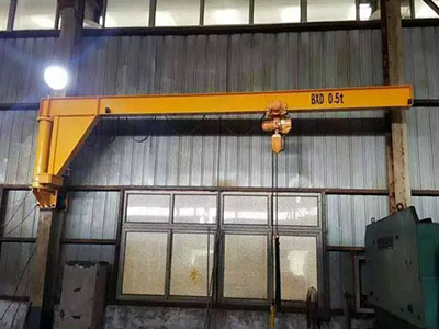 Wall-Mounted Jib Cranes: -