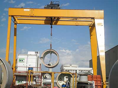 gantry crane for precast concrete pipe handling gantry crane for precast concrete pipe handling