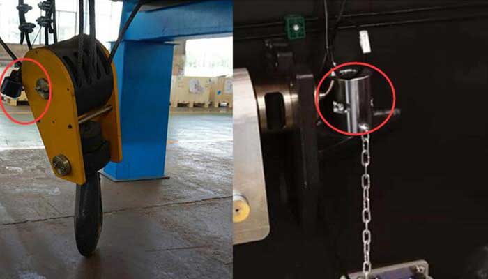 Automatic Stop and Limit Switches: