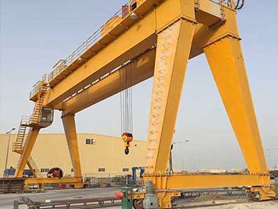 Typical Crane Used: Port Cranes, Gantry Cranes. Typical Crane Used: Port Cranes, Gantry Cranes.