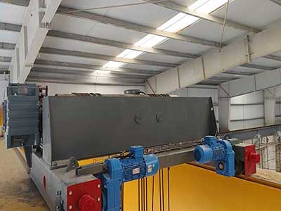 Typical Crane Used: Top Running Bridge Cranes. Typical Crane Used: Top Running Bridge Cranes.