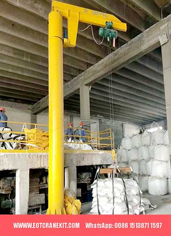 Warehouses and Logistics jib crane