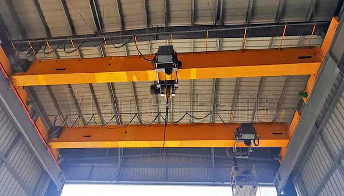 HD single girder overhead crane with European overhead crane style